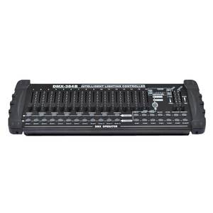 Controlador DMX512 de <span class=keywords><strong>384</strong></span> Canales, Consola <span class=keywords><strong>DMX</strong></span> Profesional para Iluminación de Escenarios, Equipo de Control de Luces LED Móviles, Láser para DJ, Discoteca, Par 6A - Product Image 5