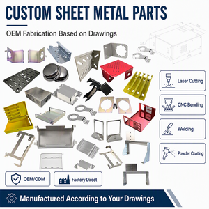 Oem Custom Precision Stainless Steel Mild Steel Press Riveting Bending Laser Cutting Parts Custom Sheet Metal Fabrication