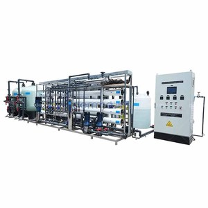 เครื่องกรองน้ำระบบ Reverse Osmosis ขนาด 500 ลิตร/ชั่วโมง สำหรับโรงงานผลิตน้ำจืด พร้อมปั๊ม RO รับประกัน 1 ปี - Product Image 3