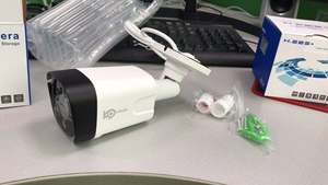 กล้อง IP กลางแจ้งกล้องวงจรปิดโลหะ H.265 วิดีโอ 4MP 2K เครือข่าย POE กล้อง IP 40 ม. IR การตรวจจับการเคลื่อนไหว 803FRB-3.6- - Product Image 5