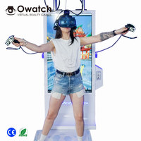 Machine de jeu VR en plastique incroyable, borne d'arcade en libre-service pour les centres de jeux, machine à griffes pour les parcs d'attractions