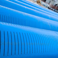 Pipa Casing Sumur Air UPVC Biru 5 inci, Pipa PVC Berulir Tertutup 4 inci 110mm 160mm 180mm, Pipa Saringan, Pipa Casing Sumur Air PVC Plastik
