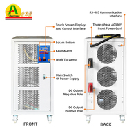 Alimentation CC réglable haute intensité 16 kW 1V 2V 3V 4V 5V 3200A pour traitement de l'eau, source d'alimentation CC personnalisée