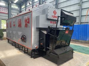 Chaudière à vapeur combinée charbon/<span class=keywords><strong>bois</strong></span>/biomasse Kingder DZL1-6Ton à grille à chaînes automatique - Product Image 3