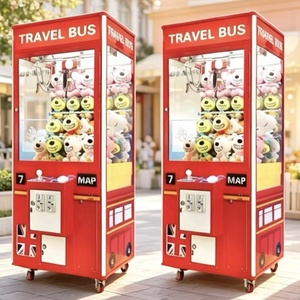 <span class=keywords><strong>Bus</strong></span> de voyage de luxe de style britannique pour machine à cadeaux électroniques avec prise universelle 220V - Product Image 1