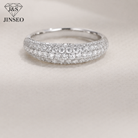 Diamante Cultivado en Laboratorio JINSEO, Corte Brillante Redondo, Certificado IGI, Color D-F, Claridad VVS1, Piedra Suelta para Engaste de Anillo