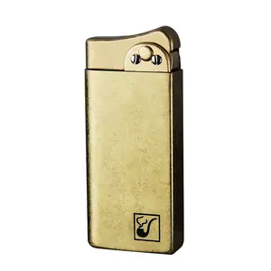 정직한 등유 라이터 레트로 금속 황동 쉘 오일 담배 라이터