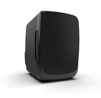 Nevera Portátil de Acero Inoxidable para Cuidado de la Piel, Venta al Por Mayor 2025, Ideal para Uso en Exteriores, Automóviles y Hoteles, con Puerta Transparente