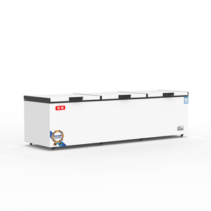 Suitable Large Capacity 978L-1292L Liters Three Door Single Temperature Double Compressor <b>Freezer</b> Commercial Supermarkets Family - Product Image 4