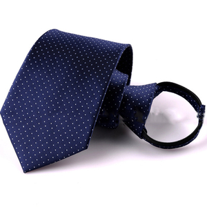 Preatado Rayas <span class=keywords><strong>finas</strong></span> Novio DE BODA <span class=keywords><strong>Corbatas</strong></span> con cremallera Corbata ajustable con cremallera <span class=keywords><strong>para</strong></span> hombres 48x8cm (18,89x3,15 pulgadas) - Product Image 5