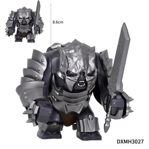Figura de Troll Blindado de Gran Tamaño, Guerrero de Fantasía Medieval, Bloques de Construcción, Ladrillos de Monstruos, Juguete Coleccionable, Modelo al por Mayor - Product Image 5