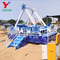Fabricant chinois Design Manege Fairground Attraction Carrousel à glace pour enfants Mini parc d'attractions Pirate Ship Ride à vendre