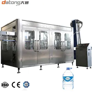 Great 5l Water Bottle Filling Machine Production Line Mineral Water Making Machine