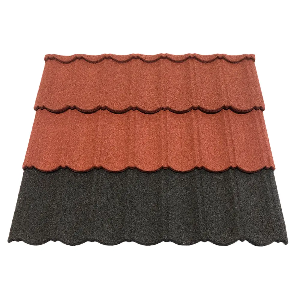 JH-ROOF factory wholesale colorful stone coated metal roof tile