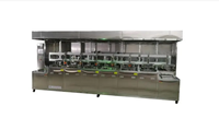 Gebruikte Automatische Ultrasone Reinigingsmachine Voor Fruitgroenten Graanproducten