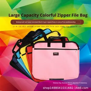 SW-Yifa Handheld Oxford-map Studentenbegeleiding Computertas A4 Conferentie Waterdicht Grote Capaciteit - Product Image 5