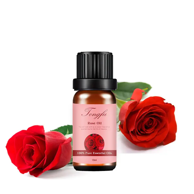 Pure Rose Petal Oil Organic Face Massage Oil Fragrance Organic Rose Essential Oil 100% Pure Aroma Diffuser