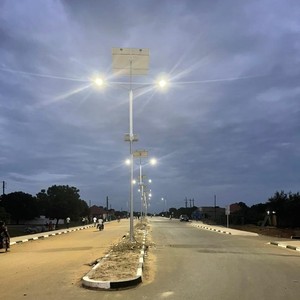 핫 세일 스마트 야외 방수 40w 60w <span class=keywords><strong>80w</strong></span> 100w 지능형 통합 분할 태양 광 LED 가로등 제조 업체 - Product Image 5