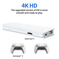 M15 Game Stick HD 4K Console de jeu rétro classique portable avec 30000 + pour NES FC SNES TV Stick Compatibilité Ps1/SFC/FC