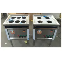 Bun steamer machine in restaurant industrial dumpling steamer cooker