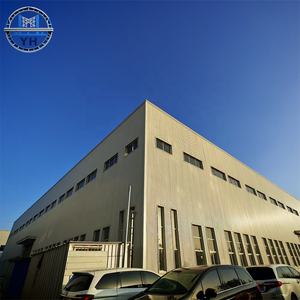 Bâtiment préfabriqué d'atelier en acier haute résistance, grande <span class=keywords><strong>baie</strong></span>, assemblage rapide, structure de protection contre les intempéries - Product Image 4