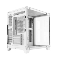 Boîtier Micro ATX AntarcChill en verre trempé de haute qualité, pour jeux, ordinateurs de bureau, tours d'ordinateurs, châssis d'ordinateurs