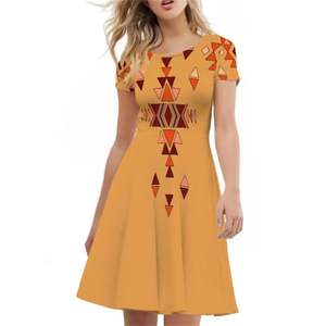 <span class=keywords><strong>Abbigliamento</strong></span> tribale azteco stampa personalizzato nuovo abito aderente a trape­ra da donna con stampa sottile in poliestere su richiesta <span class=keywords><strong>elegante</strong></span> <span class=keywords><strong>abbigliamento</strong></span> <span class=keywords><strong>Casual</strong></span> - Product Image 4