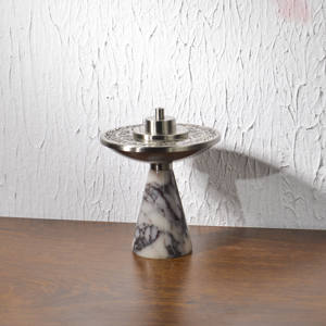 Support d'encens en marbre écologique, ensemble cadeau aromatique pour la méditation, le yoga, la décoration de la maison, la chambre à coucher, le salon, en solde - Product Image 3