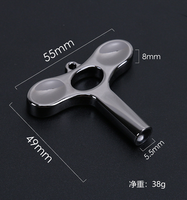 Llave de Ajuste para Bombo de Acero y Llave de Afinación para Batería, Color Plateado, Accesorios de Alta Calidad para Set de Batería, Venta al Por Mayor