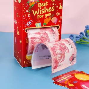 2026 nuevo modelo de caja de dinero extraíble sobre <span class=keywords><strong>rojo</strong></span> creativo regalo de boda y cumpleaños máquina de dinero de cartón escupir marido - Product Image 2