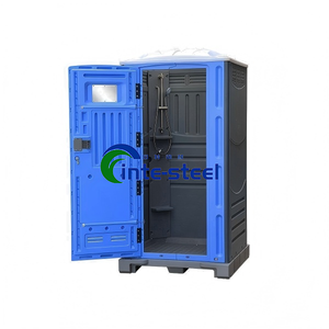 โถปัสสาวะพร้อมพลาสติกฝักบัวแบบพกพากลางแจ้งพลาสติก PE แบบถอดได้และอ่างล้างหน้าห้องน้ำเคลื่อนที่สำหรับบ้านภาชนะ - Product Image 1