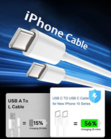 Adaptateur de chargeur USB C d'origine 20W Prise US EU UK Câble de charge rapide de type C PD Chargeur 20W pour iPhone 16 15 Pro Max