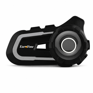 Intercom Moto <span class=keywords><strong>Europhone</strong></span> S2Plus pour 6 Motocyclistes – Compatible Casques Intégraux, Demi-Joux et Ouverts – Garantie 12 Mois - Product Image 1