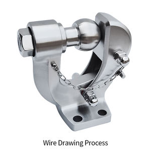 Crochet de remorquage tout-terrain en acier inoxydable 304 pour Deepal G318 avec base de fixation pour boule de remorquage, accessoires et pièces automobiles - Product Image 3