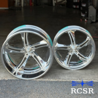 Jantes RCSR forgées en usine, à profil profond, 18-22 24 26 pouces, finition brossée, poli miroir, chrome, roues personnalisées, jantes pour Camaro SS Cabriolet