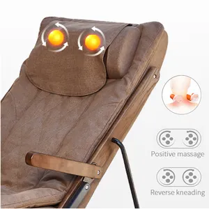 Popolare panca elettrica pieghevole in legno più comoda poltrona da massaggio per collo e schiena soggiorno letto e sedia