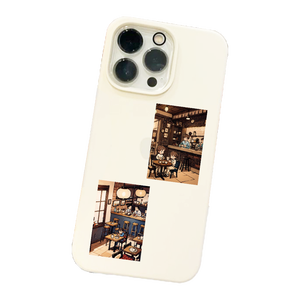 E-50 hcure cà phê loạt dán đáng sợ chất độc đầy màu sắc trang trí cửa sổ máy tính chai nước không thấm nước dán Graffiti - Product Image 6