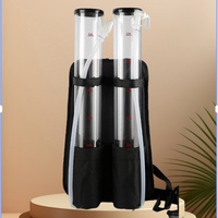 Sac à dos distributeur de bière à double tube, distributeur de boissons/jus, sac à dos distributeur de boissons