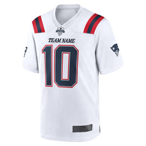 高性能OEM定制团队名称橄榄球上衣衬衫厂家直销防缩男士涤纶美式足球t恤 - Product Image 2