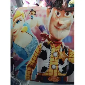 Ensemble de housse de couette Pro Cartoon 190x212 cm en microfibre réversible, literie toutes saisons pour enfants, usage domestique - Product Image 5