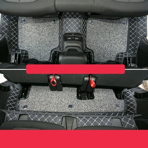 De fibra de coche de cuero piso interior mat para <span class=keywords><strong>BMW</strong></span> Serie 2 <span class=keywords><strong>Gran</strong></span> <span class=keywords><strong>Tourer</strong></span> 216i <span class=keywords><strong>218i</strong></span> 220i 225i 2015, 2016, 2017, 2018 2019 F46 - Product Image 4