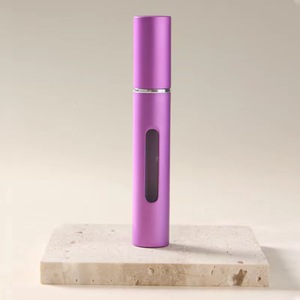 High Quality 10ml Travel-Ready Refillable Perfume Spray Bottle Aluminum Cylinder Skin Care Sprayer Pump Use <strong>Diffuser</strong> Packaging - Product Image 3