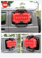 Support de fenêtre latérale Panneaux d'échappement de traction de récupération en plastique tout-terrain pour accessoires Suzuki Jimny JB64 JB74 2018 2024