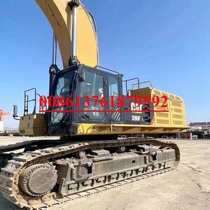Excavatrice de chantier Caterpillar 390FL 390F de grande taille, d'occasion, avec moteur Cat C18, pour travaux de construction, carrière et exploitation minière - Product Image 2