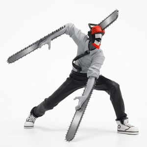 ฟิกเกอร์เด็นจิท่าต่อสู้ งานละเอียดเหมือนจริงจากอนิเมะ วัสดุ ABS/PVC ของแท้ ของสะสม ตกแต่งโต๊ะทำงาน ของขวัญ - Product Image 1