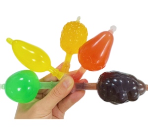 เยลลี่พุดดิ้งลาย<span class=keywords><strong>การ์ตูน</strong></span>สำหรับเด็กขนมน้ำผลไม้เข้มข้นพร้อมส่วนผสมของลูกอมและน้ำตาล - Product Image 1