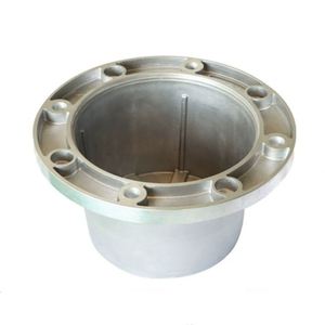 Yuanfei YF-0519 Service de fonderie de pièces moulées sous pression, couvercle de pompe en aluminium moulé sur mesure, bride, boîtier de cloche hydraulique, Guangdong - Product Image 4