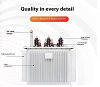 Transformateur de puissance immergé dans l'huile Yaoyi 1000 kVA 10 kV/0,4 kV S9 haute efficacité 50/60 Hz pour la distribution d'énergie triphasée industrielle