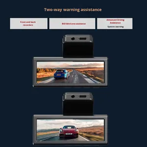 Camera hành trình ghi hình vòng lặp 3.2 inch 4K/2K, camera trước/sau, DVR ghi hình <span class=keywords><strong>video</strong></span> với màn hình IPS góc nhìn 130-150 độ - Product Image 2