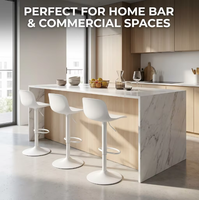 Meubles de salle à manger contemporains, tabouret de bar imperméable, vente directe d'usine, chaise de bar de haute qualité pour restaurant